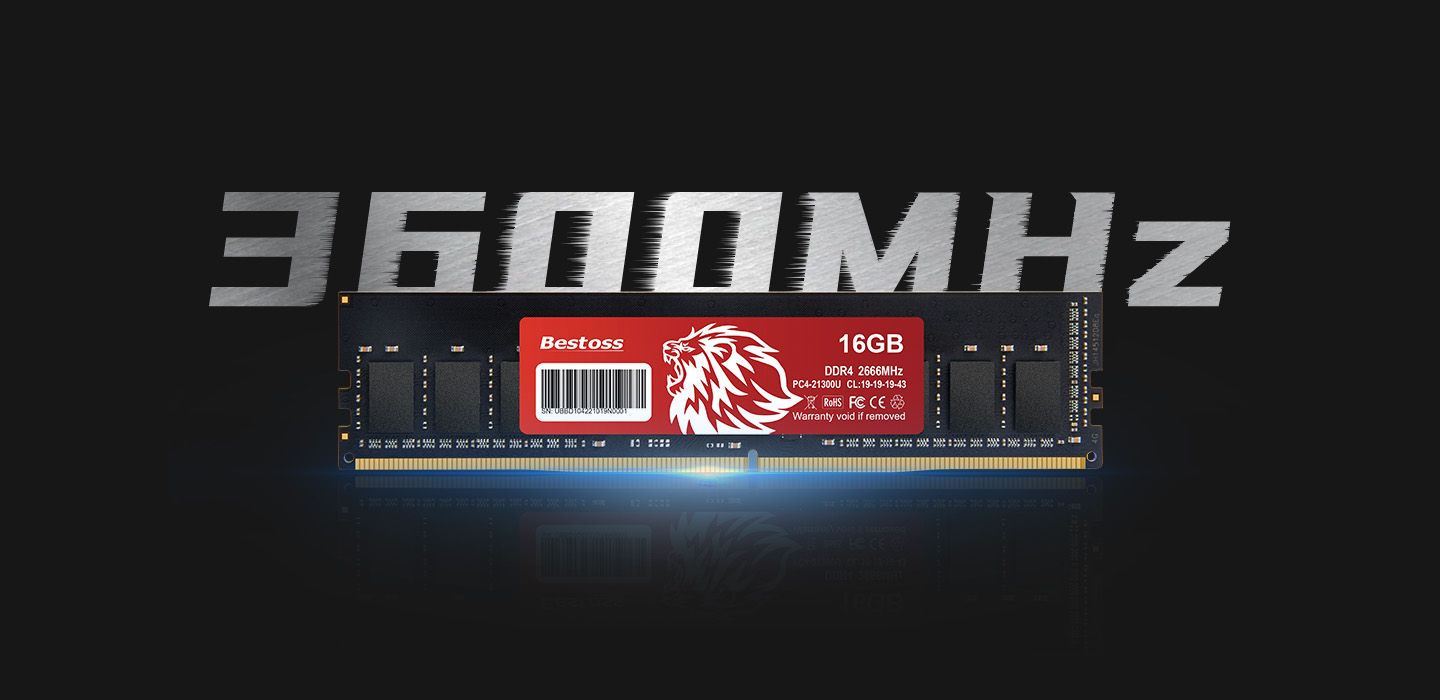 Bestoss 8GB Desktop RAM DDR4 - PC