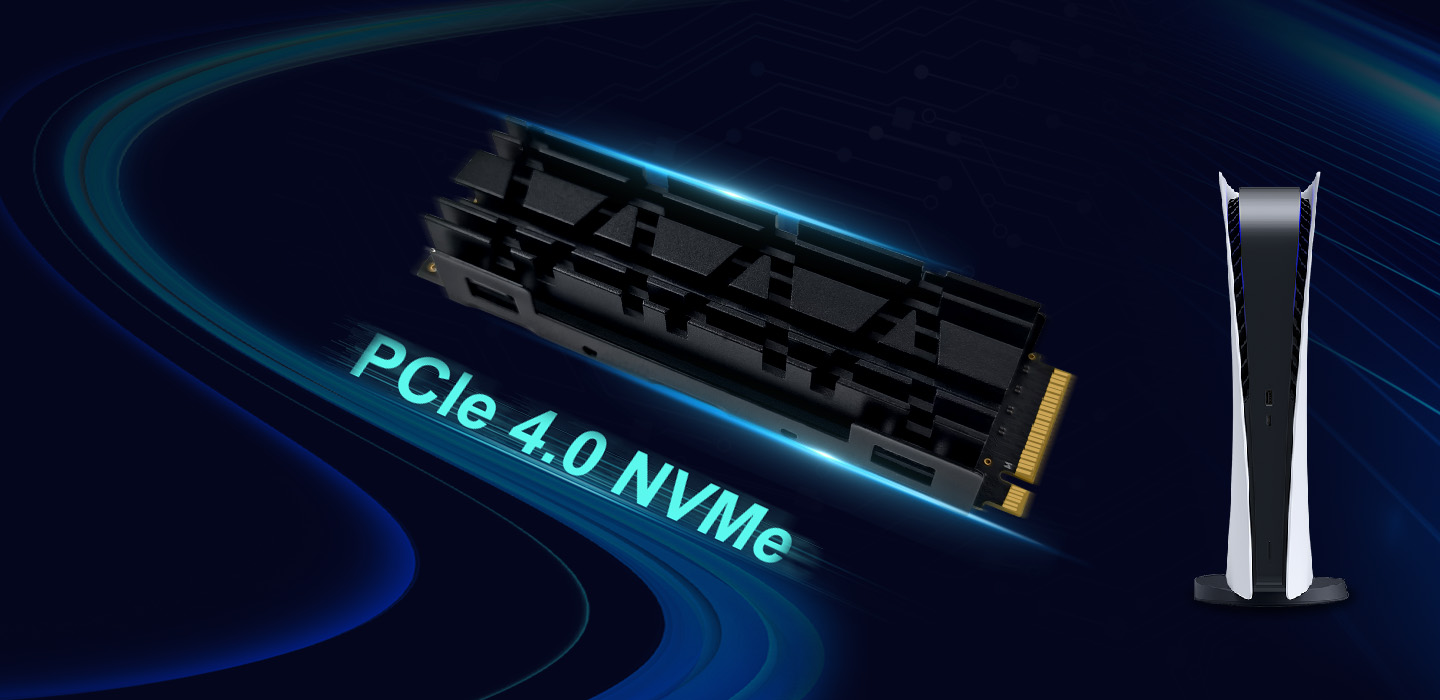 GM888 PCIe 4.0 NVMe M.2 SSD - 7100MB/s