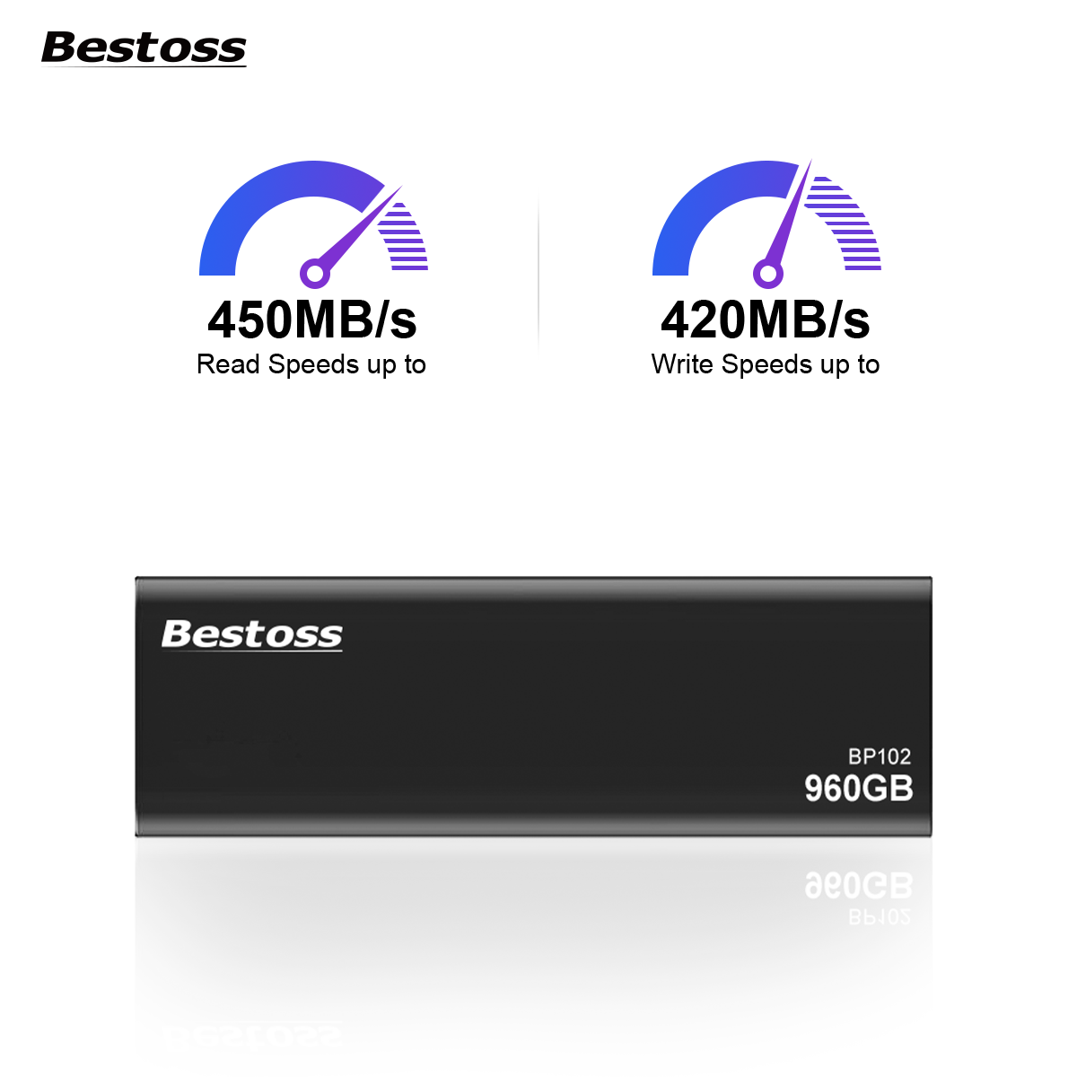 BP102 512GB External SSD